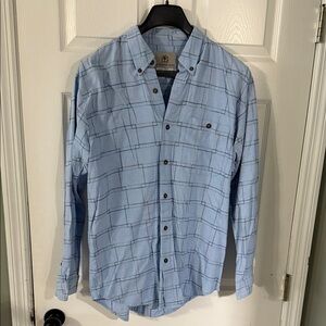 The Territory Ahead Light Blue Checkered Shirt